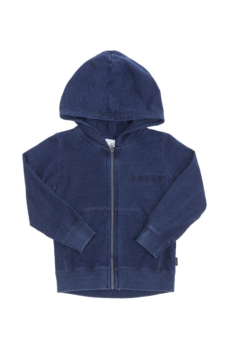 boys denim hoodie