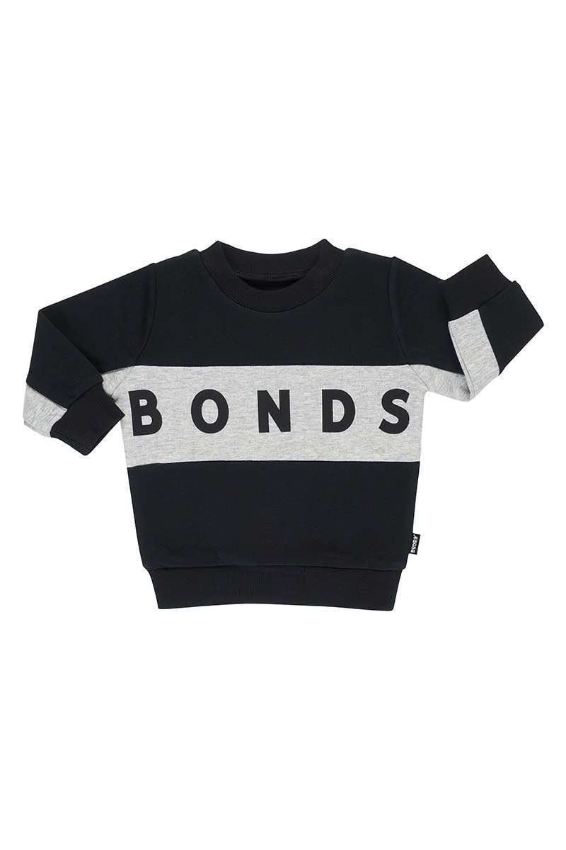BONDS Logo Pullover | KX9QA | Black 