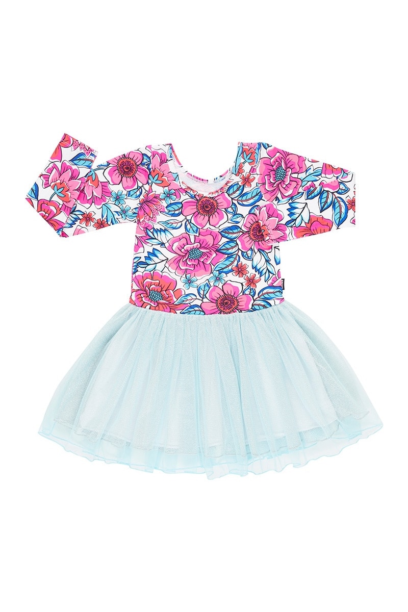 long sleeve tutu dress
