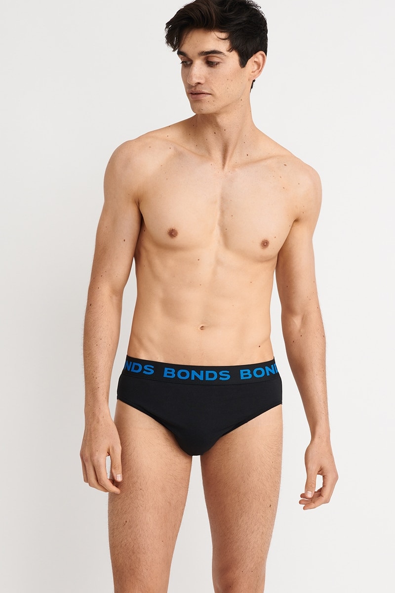 Bonds 5 pack hipster briefs clearance