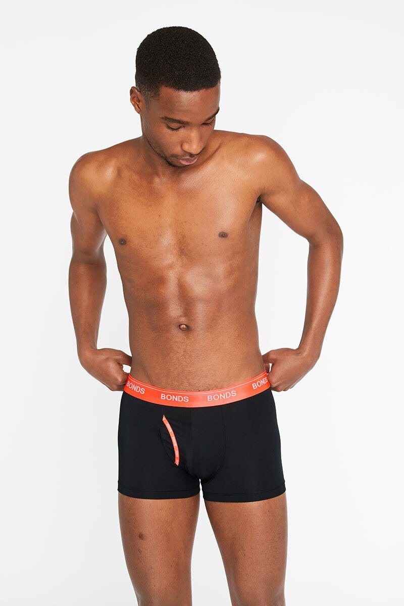 Bonds microfibre guyfront trunk clearance
