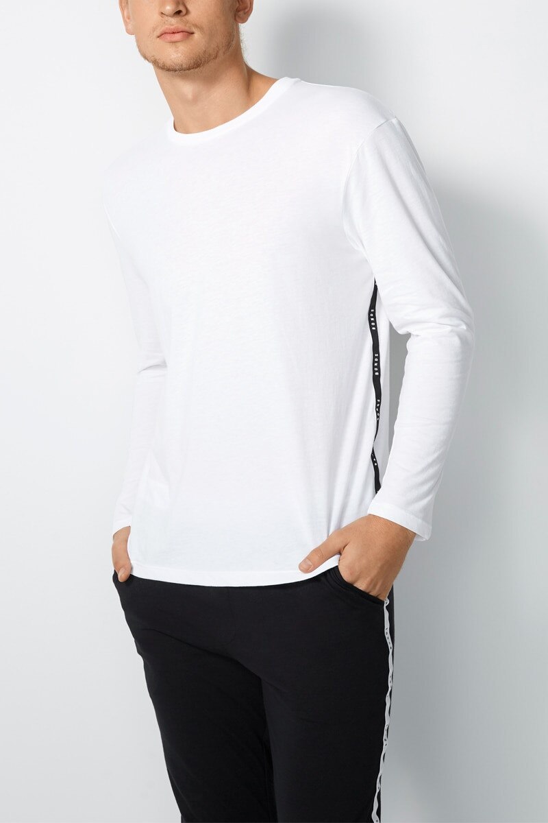 Bonds Sleep Jersey Long Sleeve Tee Mens Sleepwear Mxr3a