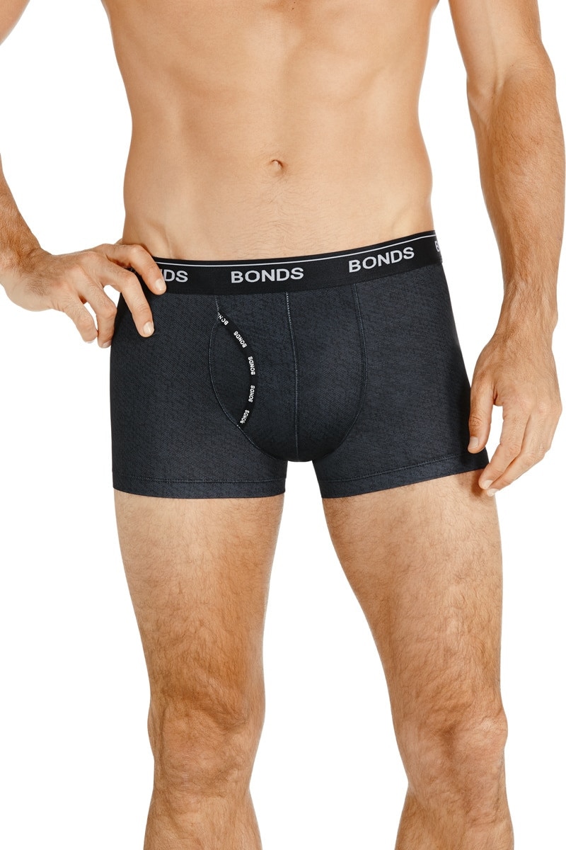 Bonds microfibre guyfront trunk clearance