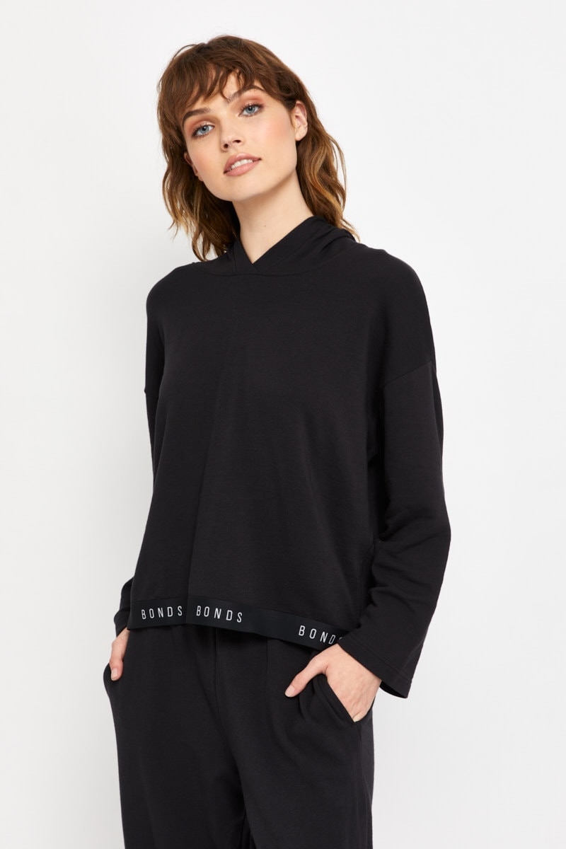 BONDS Comfy Livin Hoodie WTU7I Black