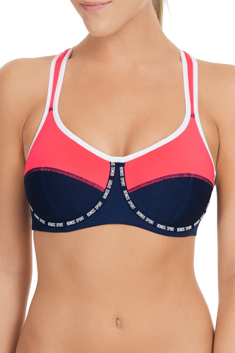 BONDS High Impact Non Contour Bra
