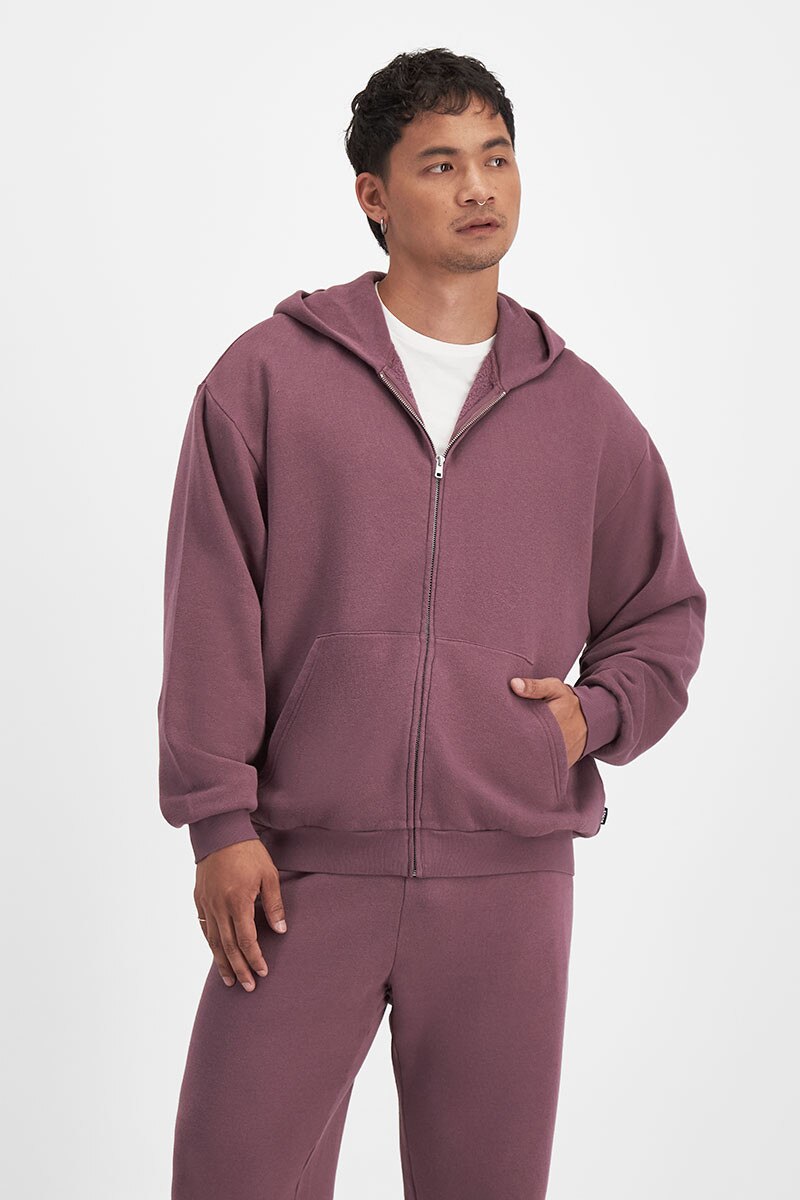 Bonds Sweats Relaxed Fleece Zip Hoodie Mens Hoodie AUAPI