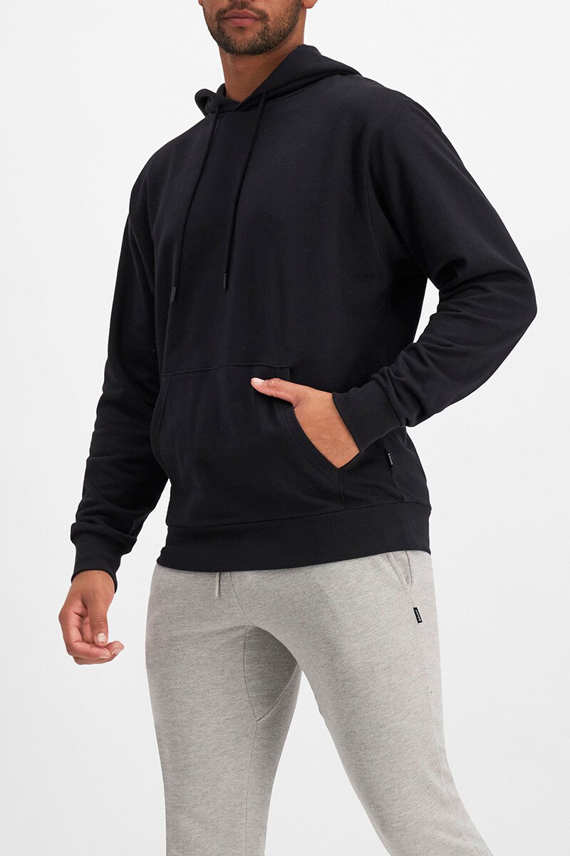 BONDS Essentials Terry Pullover Hoodie AVGEI Black