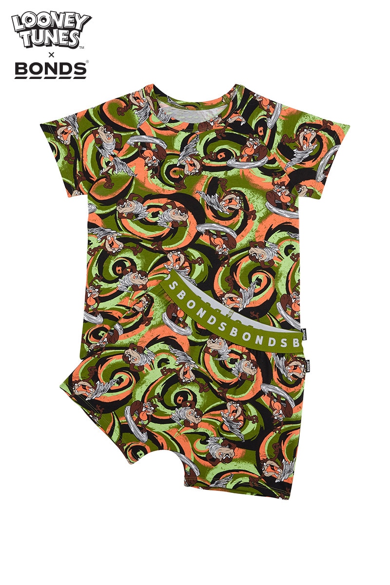 Bonds x Looney Tunes Tassie Devil Sleep Set