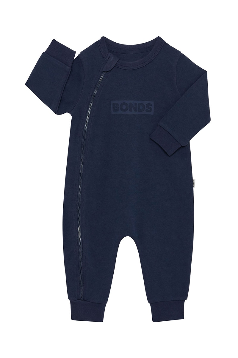 Bonds Tech Sweats Zip Wondersuit Baby Baby Coverall BWGVA