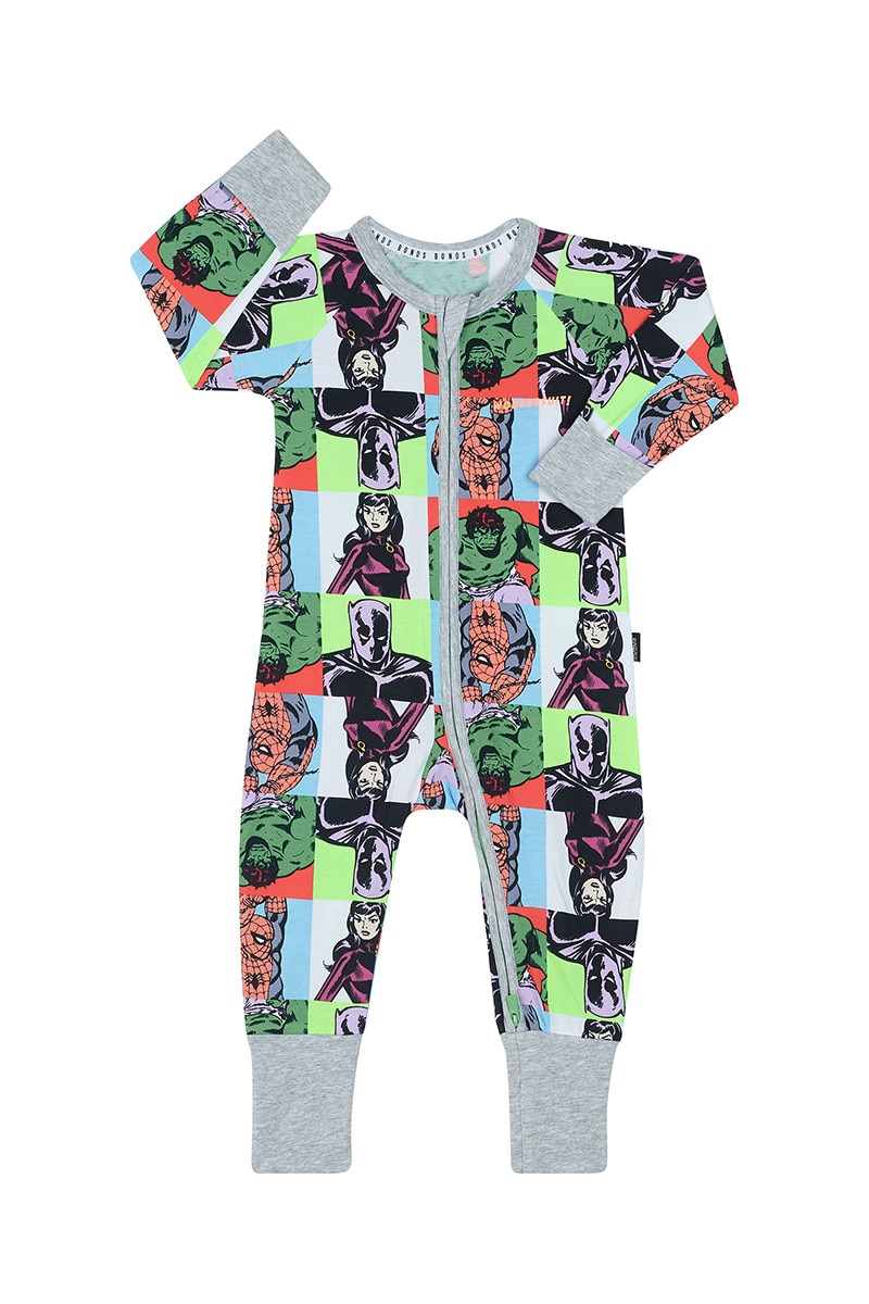 Bonds Marvel Zip Wondersuit Baby Baby Coverall BWKUR