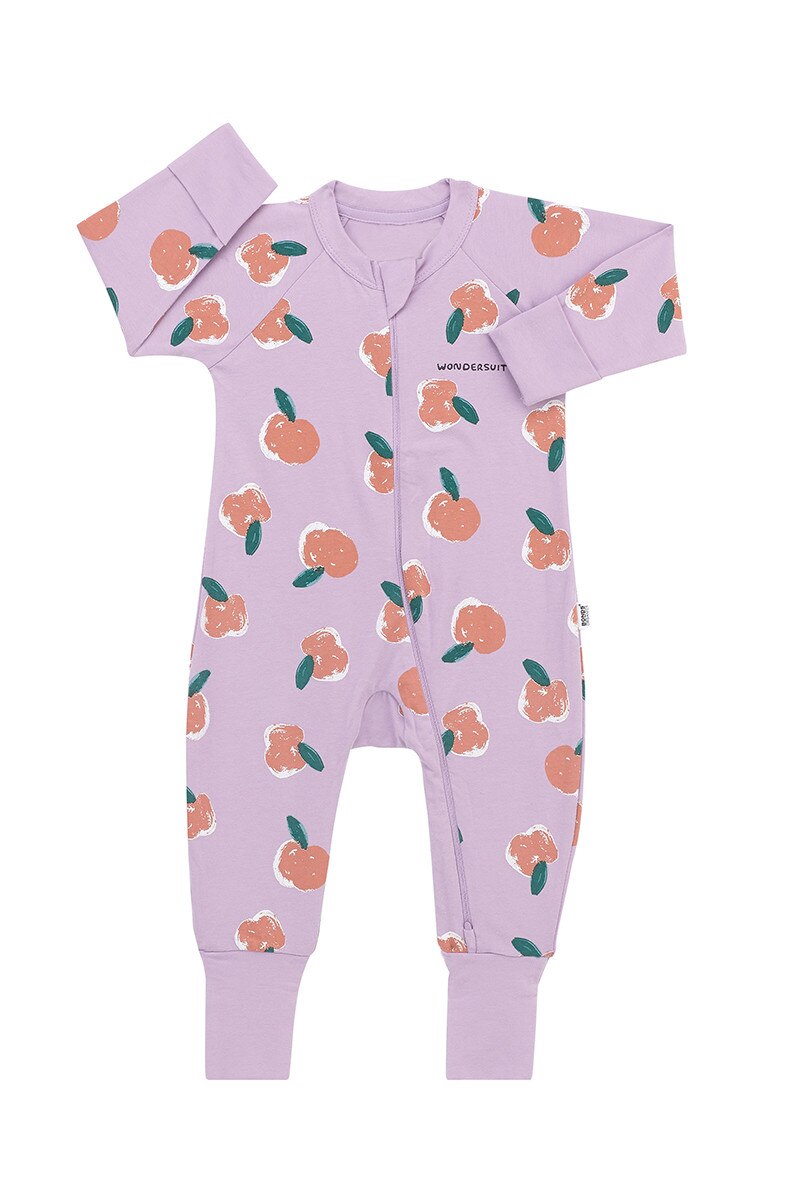 BONDS Organic Zip Wondersuit | BWP9A | My First Apple Mauve