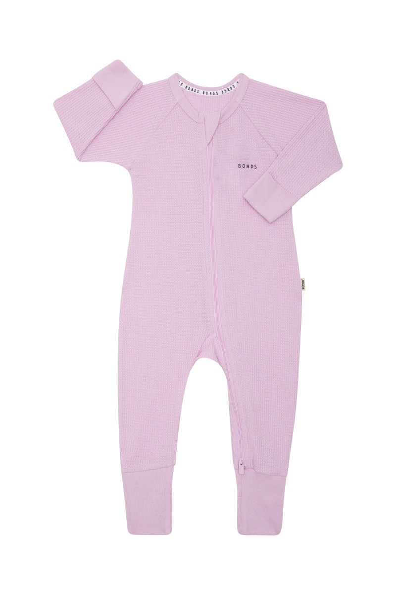 Bonds Waffle Zip Wondersuit | Baby Baby Coverall | BWYFA