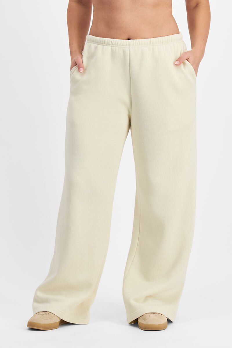 Bonds Sweats Fleece Wide Leg Trackie Womens Pants CQTTI