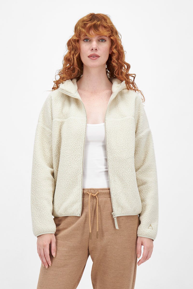 Polar fleece zip hoodie Outlet