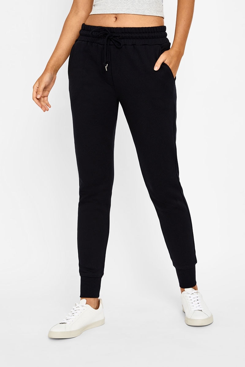 BONDS Originals Fleece Skinny Trackie CVDWI Nu Black