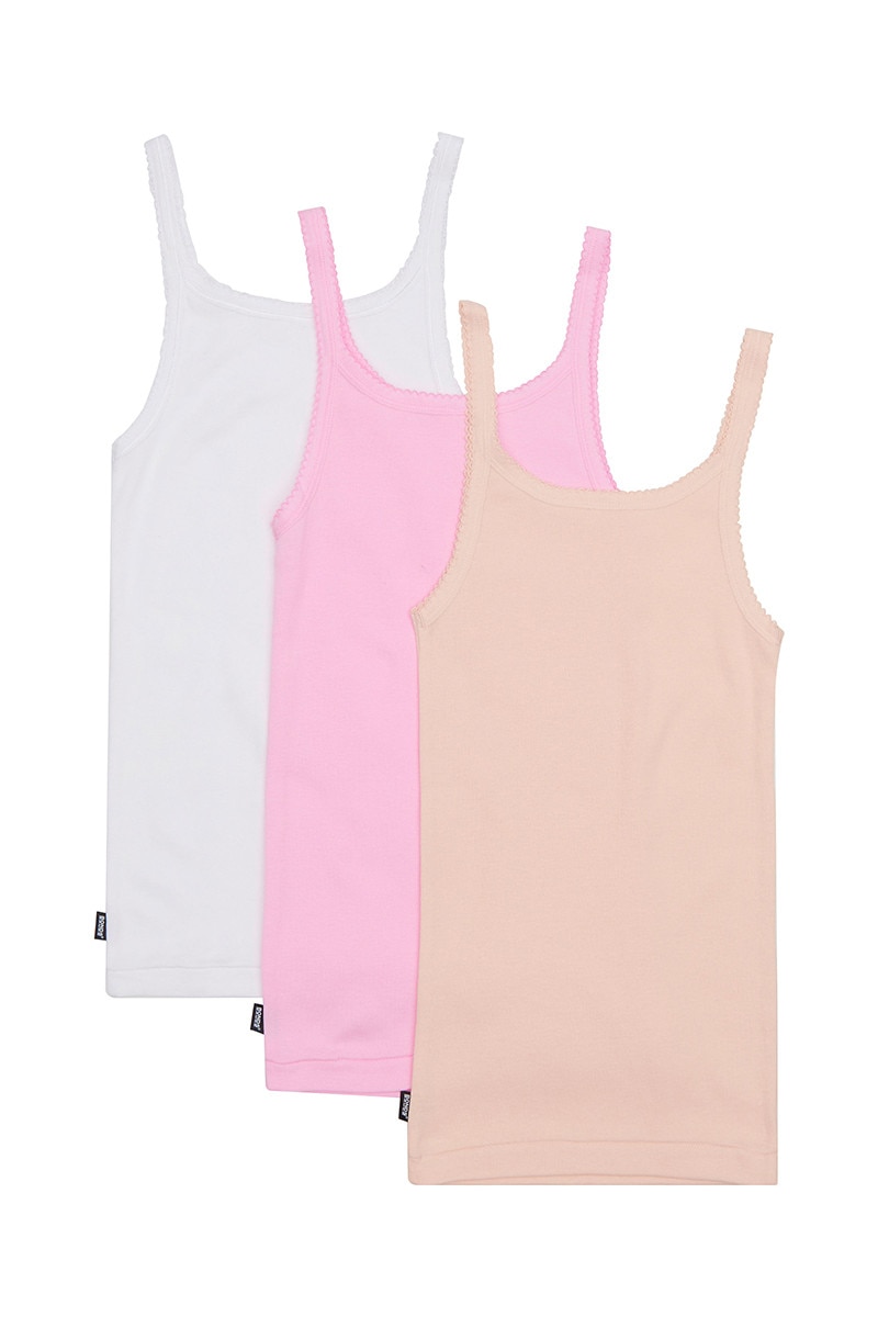 Girls Teena Singlet 3 Pack