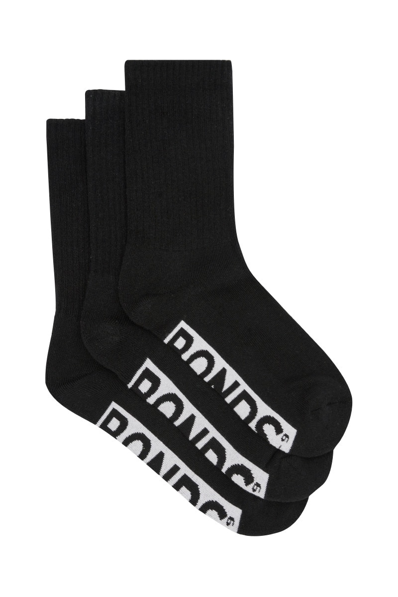 Mens Logo Cushioned Crew 3 Pack