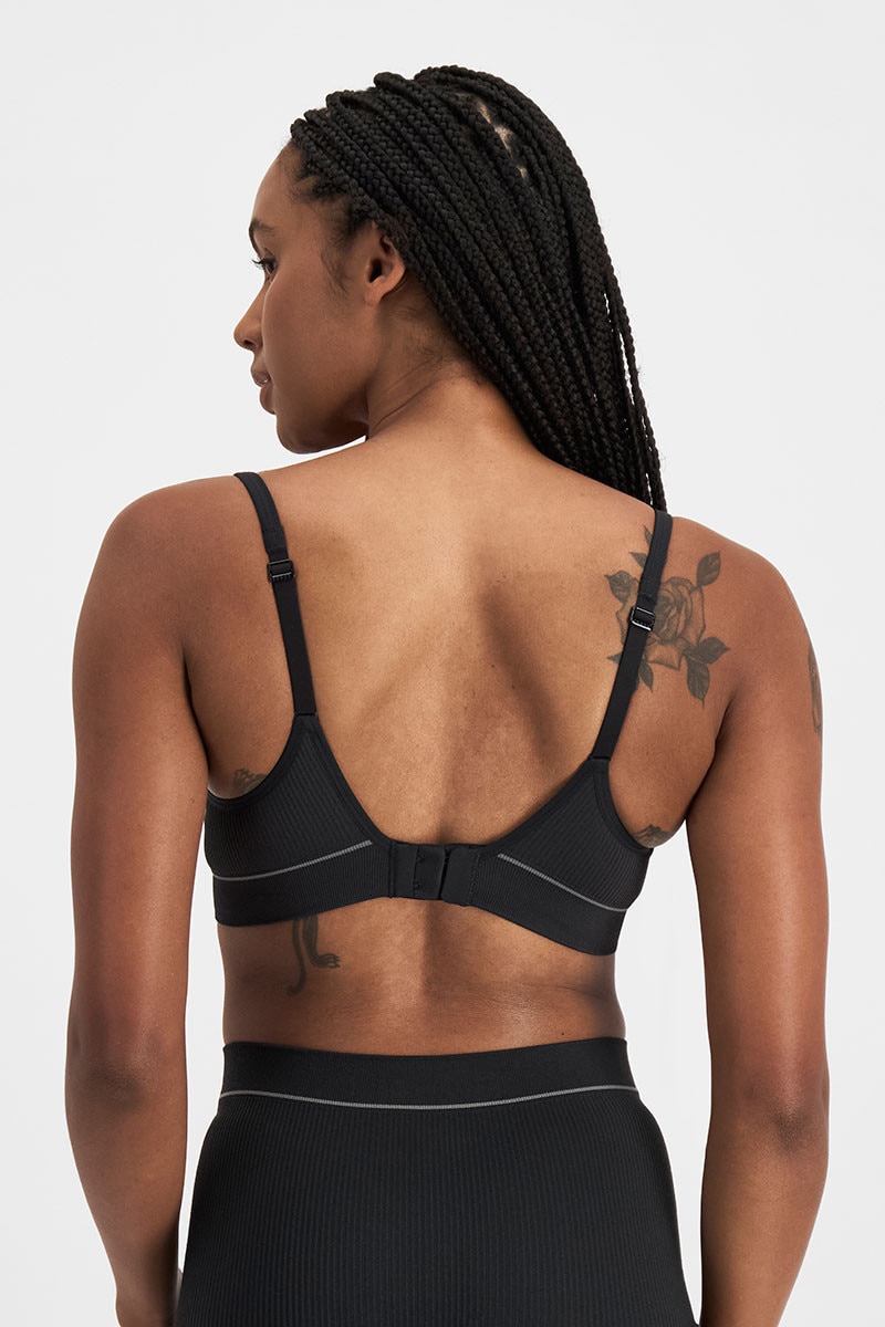 Retro Rib™ Seamless Wirefree Bra