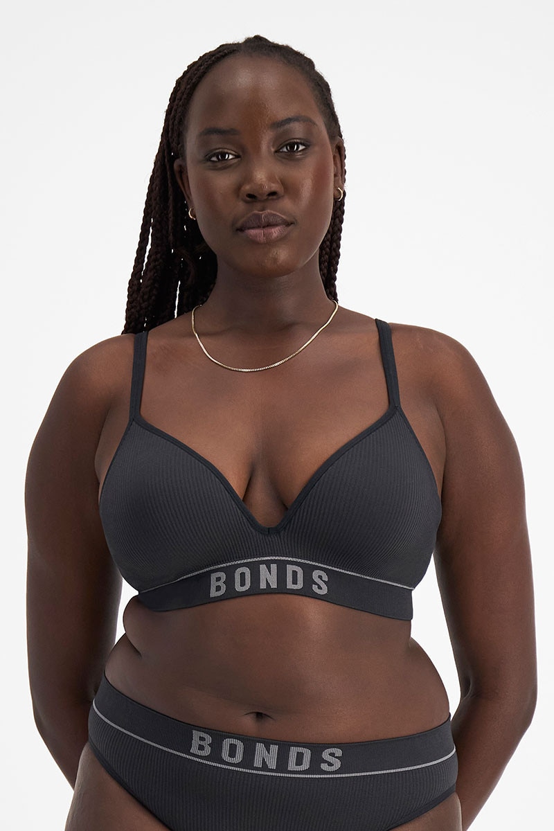 Retro Rib™ Seamless Wirefree Bra