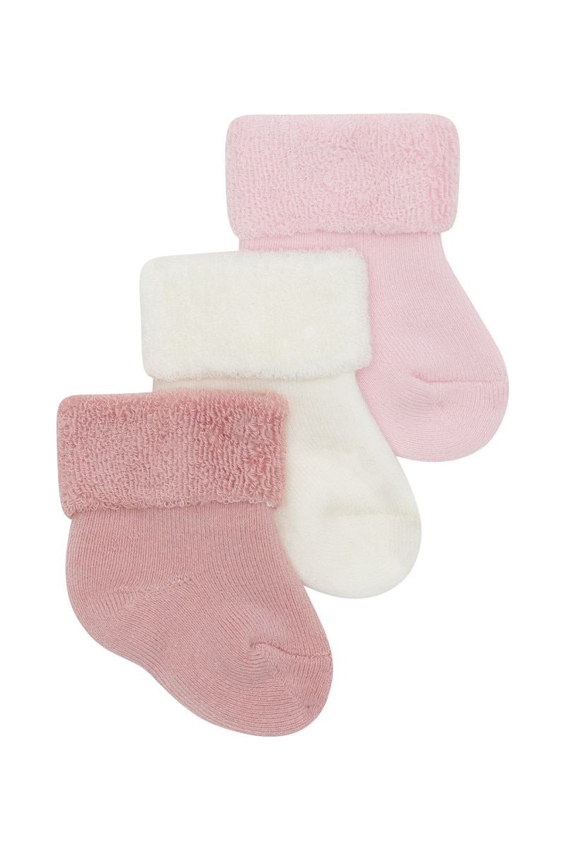 Bonds Baby Newbies Wondersock 3 Pack | Baby Socks | RXJG3N