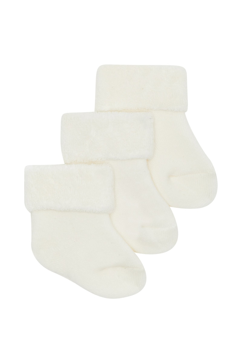 Bonds Baby Newbies Wondersock 3 Pack | Baby Socks | RXJG3N