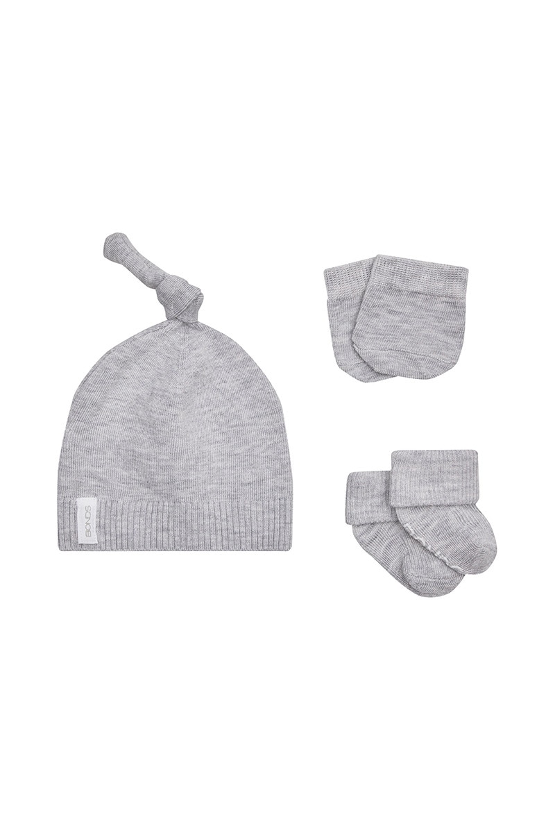 Baby Bamboo Beanie Set