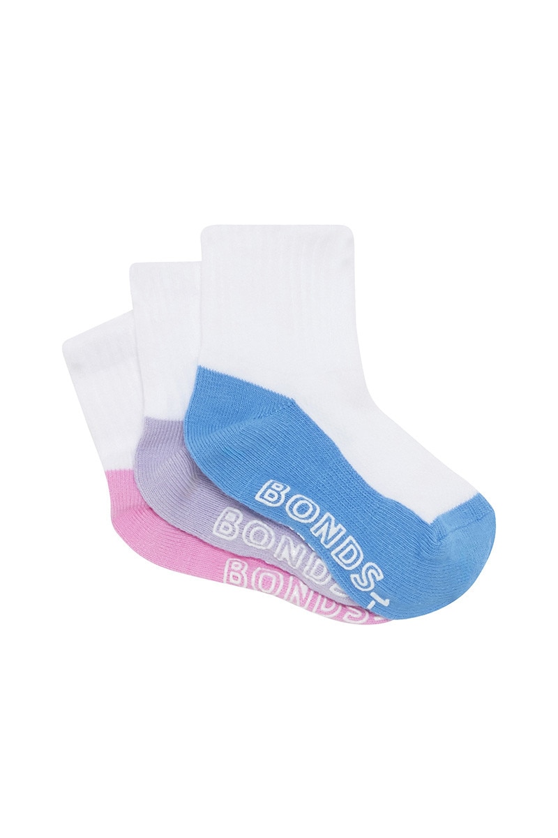 Baby Branded Color Full Socks Pack Of 3 main image 0