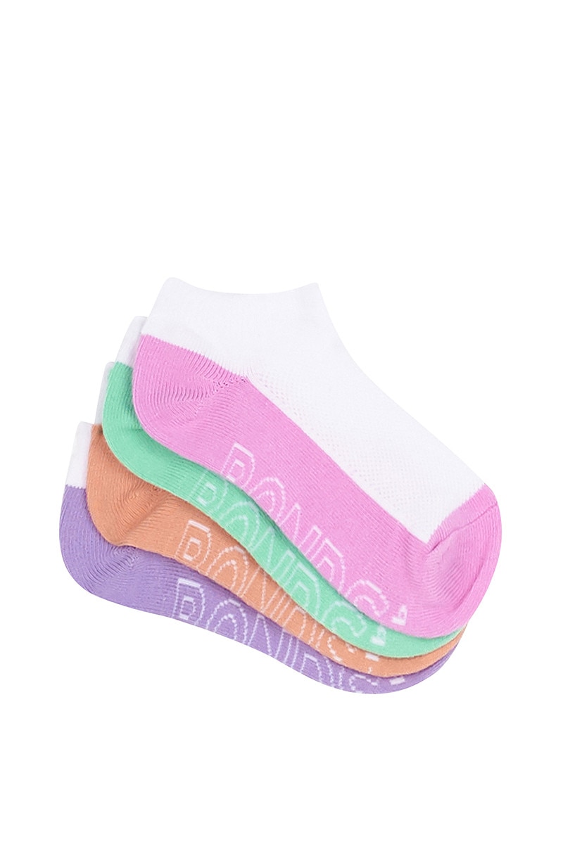 Bonds Kids Logo Light Low Cut Socks 4 Pack Kids Socks RXVL4N