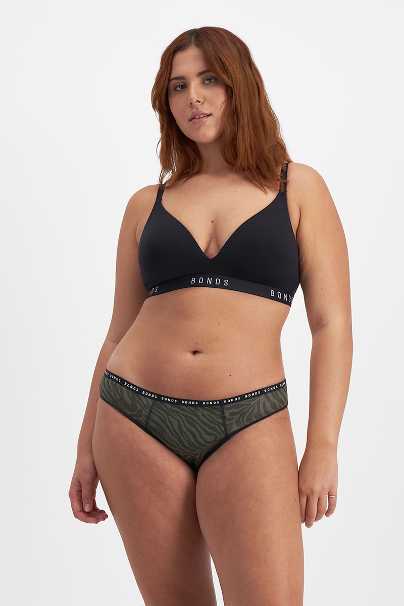10 x Bonds Womens Bloody Comfy Period Bikini Light Days Underwear Black