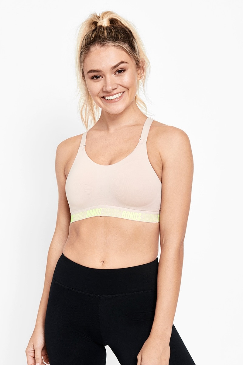 wirefree sports bra