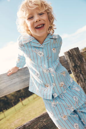 Flannelette Long Sleeve Top