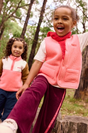 Kids Teddy Fleece Vest
