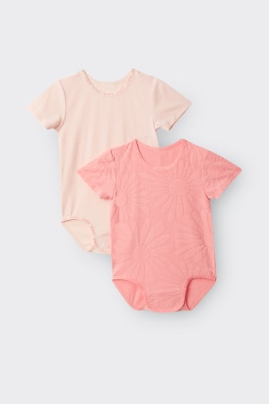 Wondergrow Textured Teesuit 2 Pack