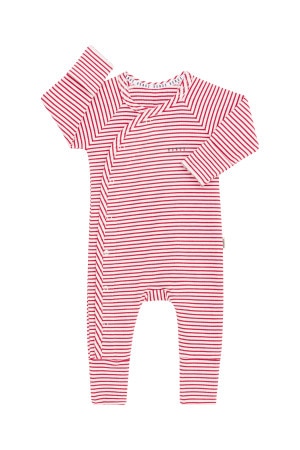 Wide Needle Rib Coverall