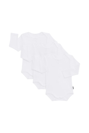 Essentials Rib Longsleeve Bodysuit 3 Pack