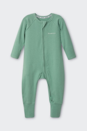 Wide Needle Rib Zippy