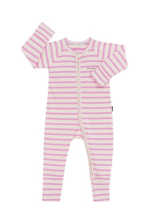 Wide Needle Rib Zippy