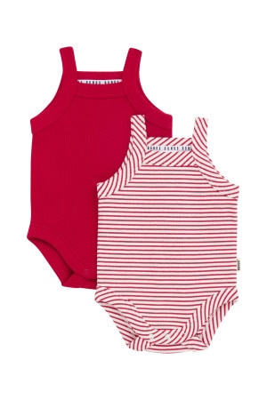 Newbies Rib Singlet Suit 2 Pack