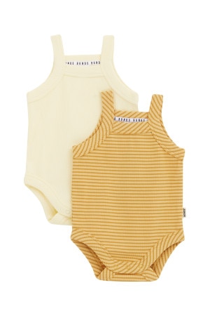Newbies Rib Singlet Suit 2 Pack