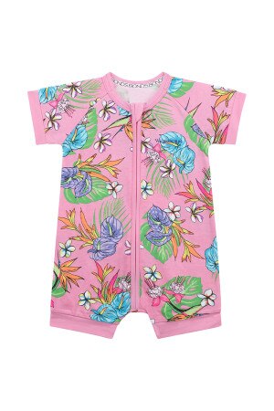 Bonds Bonds Baby Pink Floral Seahorse Long Waffle PJ Pyjama Sleep Set Size 3 BNWT 