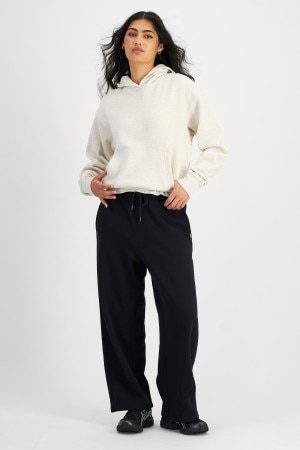 Sweats Cotton Fleece Barrel Leg Trackie