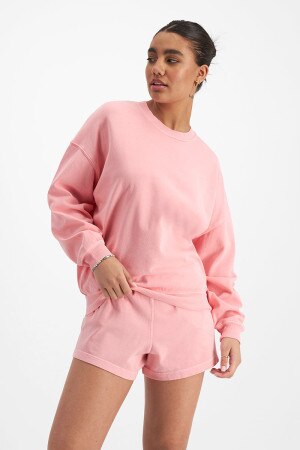 Rabatt 96 % Violett L DAMEN Pullovers & Sweatshirts Stricken NoName Pullover 