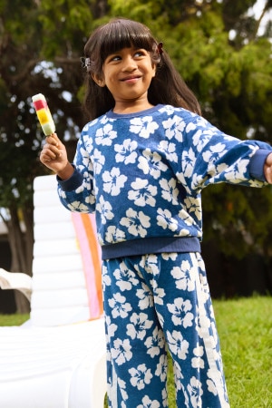 Kids Terry Toweling Pullover