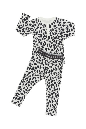 Kids Long Sleeve Waffle Sleep Set