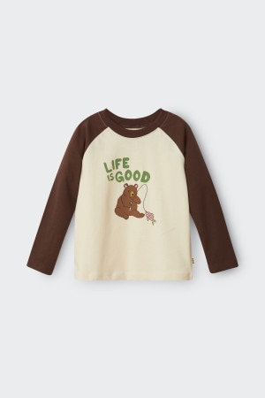 Kids Next Gen Long Sleeve Raglan Tee