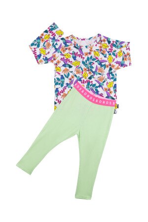 Kids Long Sleeve Waffle Sleep Set