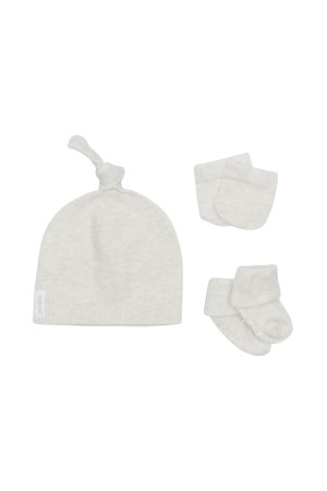 Baby Bamboo Beanie Set