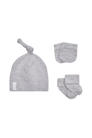 Baby Bamboo Beanie Set