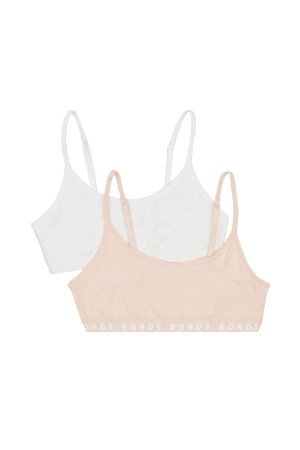 Girls Everyday Scoop Crop 2 Pack