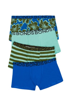 Boys Trunk 4 Pack